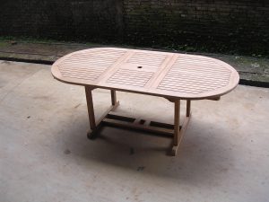 oval extending table 160-210x90x75